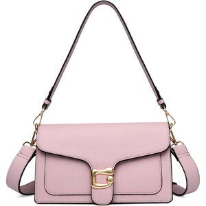 Women Dark Pink Imported Leather Trendy Small Cross Body Evening Handbag